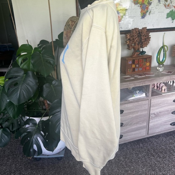 Comfort Colors Cream Crewneck Sweater - Picture 2 of 6